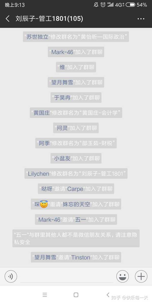 你曾给你的微信群聊起过什么样有趣的名字