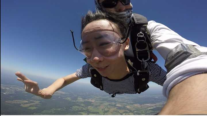 高空跳伞是怎样一种体验?