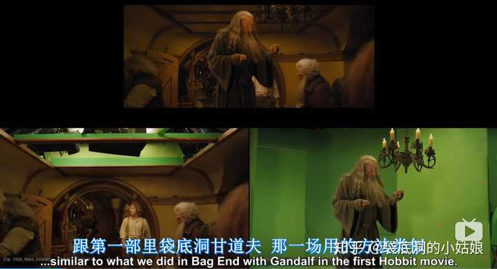 电影指环王里面霍比特人的身高是怎么用特效制作出来的?