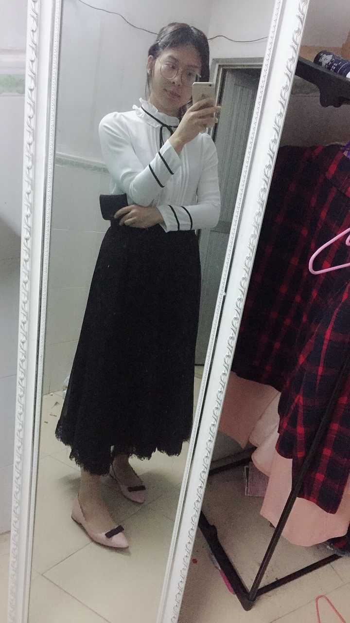 保持一个女装请傻笑每日就是,我现在几乎天天还有后都穿上女生,穿图片下班女装图片
