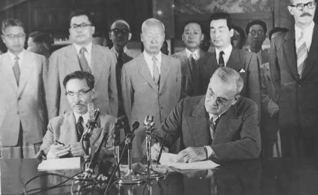 1954年《美韩共同防御条约》签署