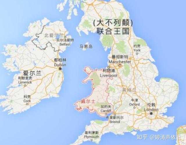 英国地图