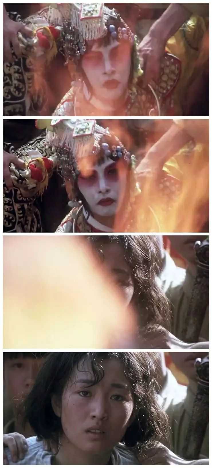 想起了那个下雪天,蝶衣救起的那个男孩,多年过后竟然如此疯狂,内心