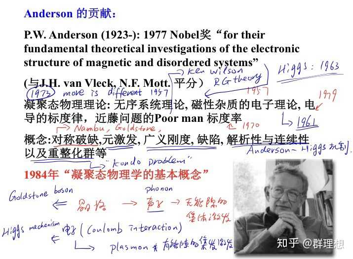 理论物理学家 philip w anderson 逝世,如何评价他一生的贡献?