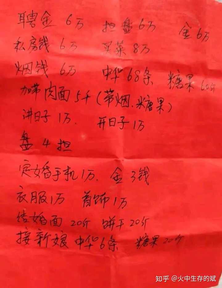 江西省真的彩礼巨多吗?