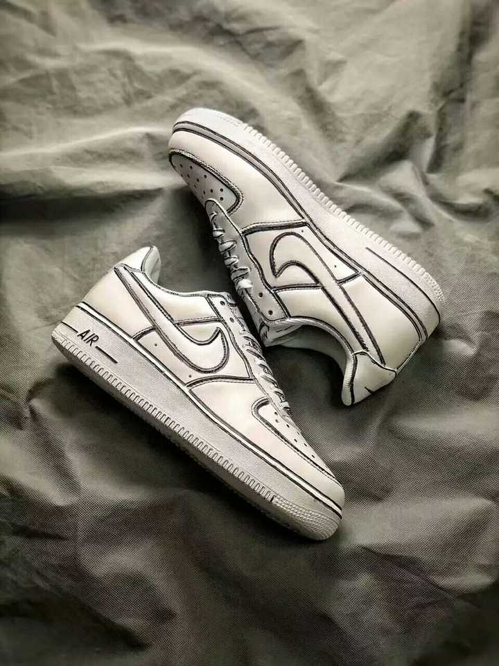 nike 空军一号有哪些好看的diy?