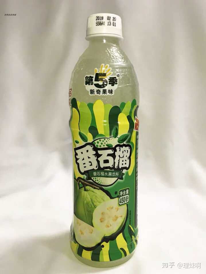 来个比较小众的————第五季芭乐汁(番石榴汁)饮料,就是那个小时候