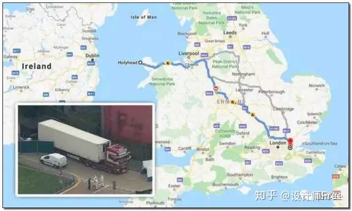 英国埃塞克斯郡「卡车集装箱内 39 人遇难」目前英国警方宣布全部为