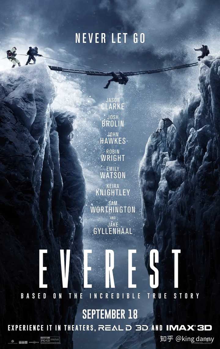 2015年美国电影《绝命海拔》,珠峰依然是everest