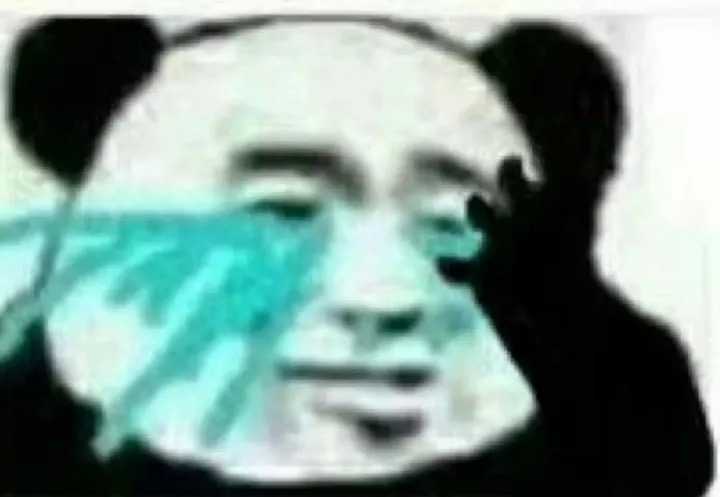 求这种熊猫人的表情包?
