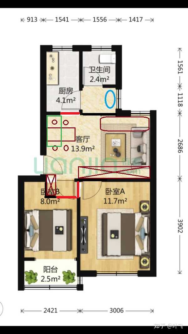 请问这是刀把户型吗这种户型如果有缺陷如何化解