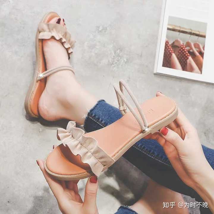 脚瘦穿什么凉鞋好看?
