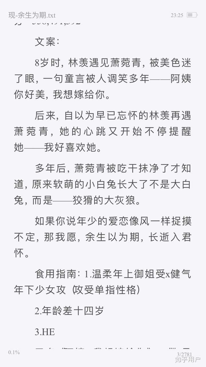 超级好看! 《余生为期》作者闵然