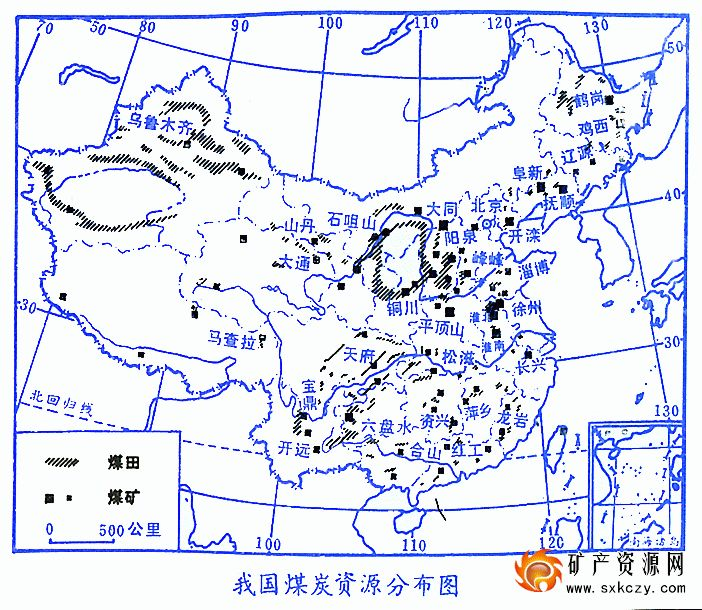 中国铁矿分布图