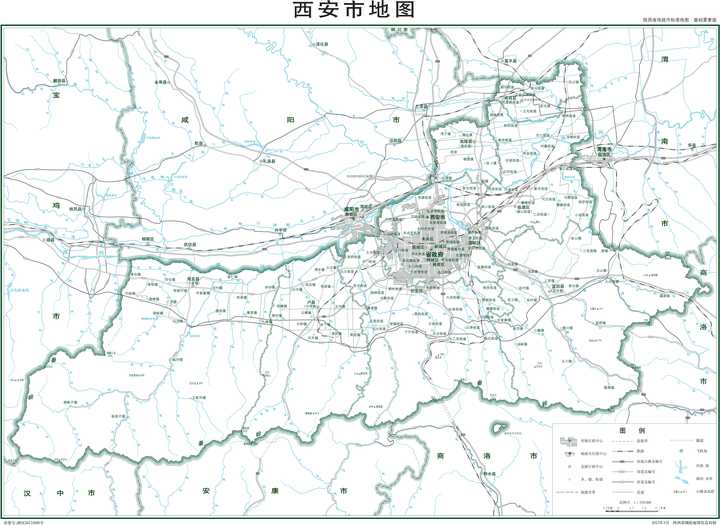 可见人口数量之少,同时西安城市或者说关中城市群太小,宝鸡渭南咸阳等