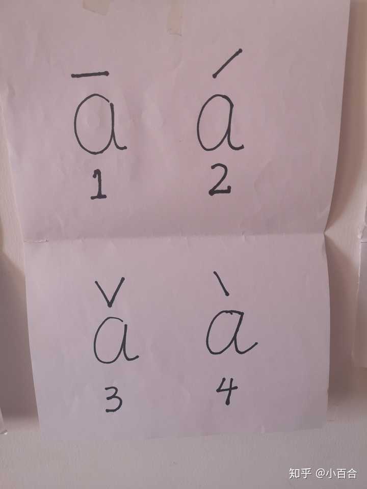 a的四个声调 知乎