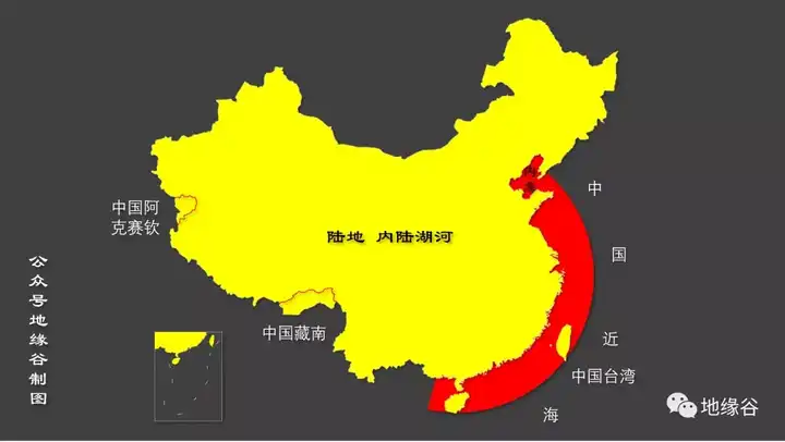 为什么中国国土面积比美国大,但感觉起来还是美国幅员