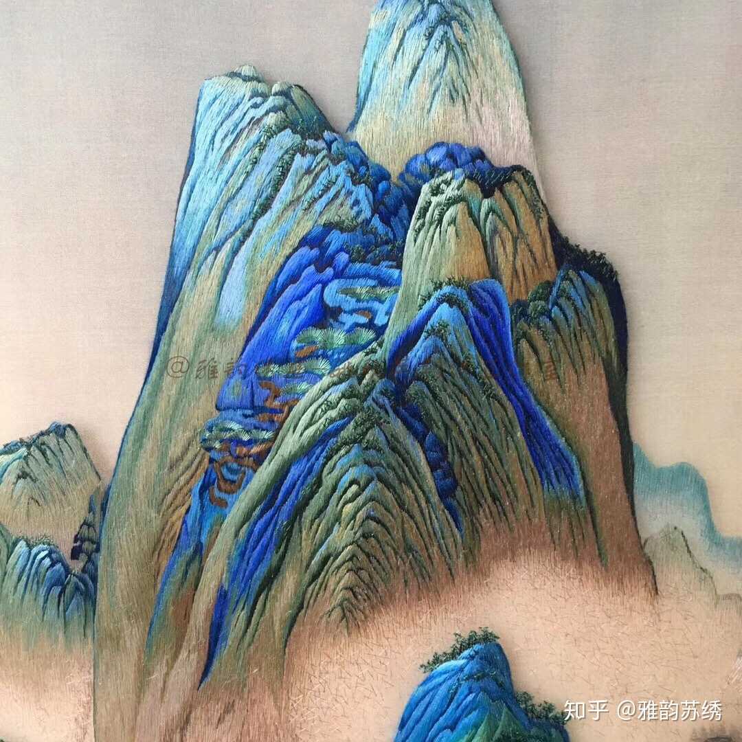 精品千里江山局部