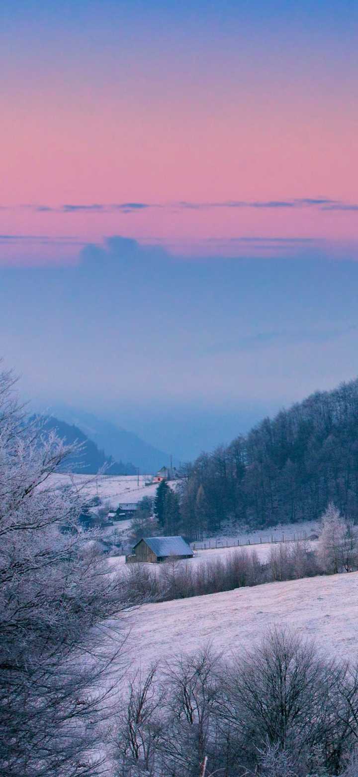 有什么好看的雪景壁纸图片?