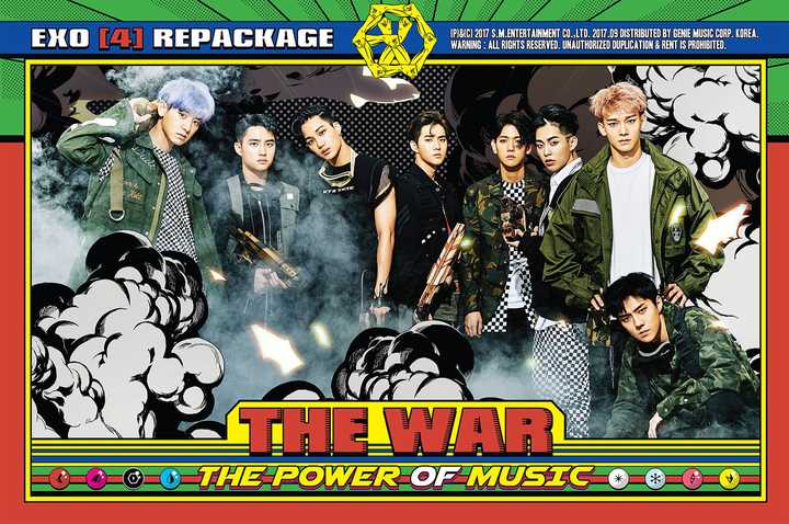 9.05正规四辑repackage《the war: the power of music》