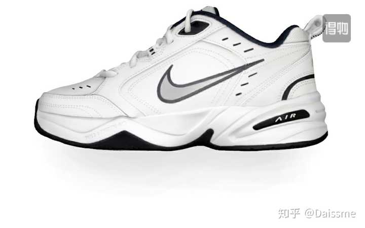 nike air monarch   white  navy 500左右