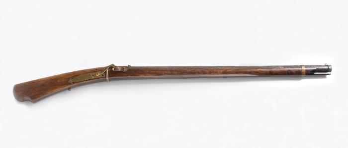 据说这就是保存至今的葡萄牙人传入日本的火绳枪中的一把