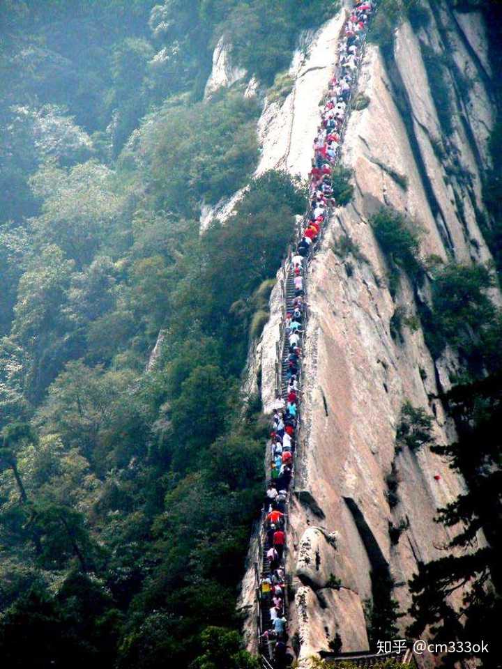 自古华山一条路,这是智取华山电影一个取景点