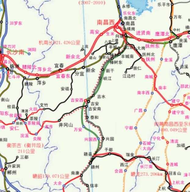 但京广线1988年才复线化(复线铁路,就是有四根铁轨,能过两列火车)