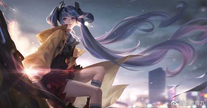 说句实话这张图如果单放的话,还真可以认为是一个大佬画的miku.