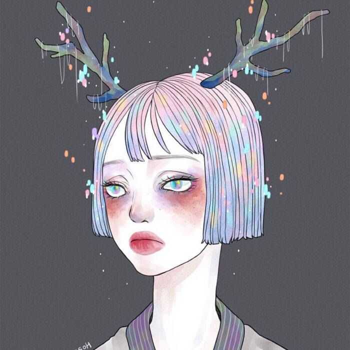 有没有酷酷的女生动漫头像,显得高冷那种?