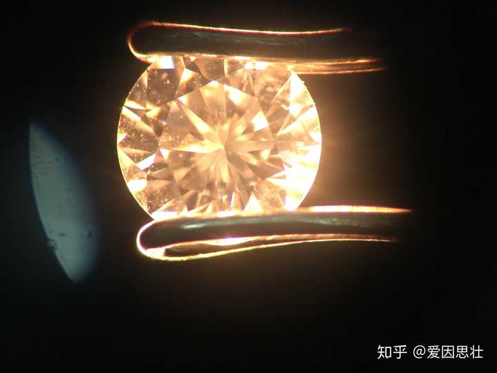 显微镜下看钻石结构