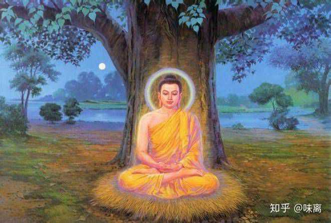 佛陀在菩提树下证悟