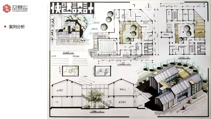 中国美术学院考研建筑快题怎么练习?