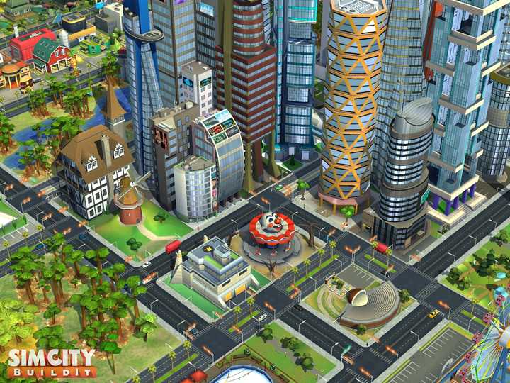 建筑师,规划师玩 simcity buildit(模拟城市建造)是种