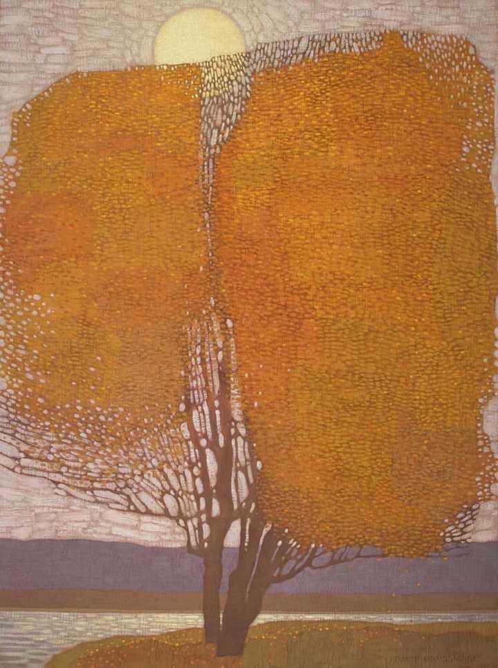 有哪些橙色系的名画?