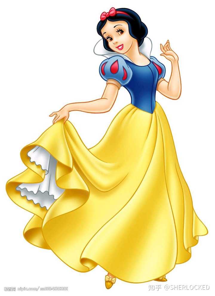 cos白雪公主指的是穿跟迪士尼里的白雪公主 一样的衣服