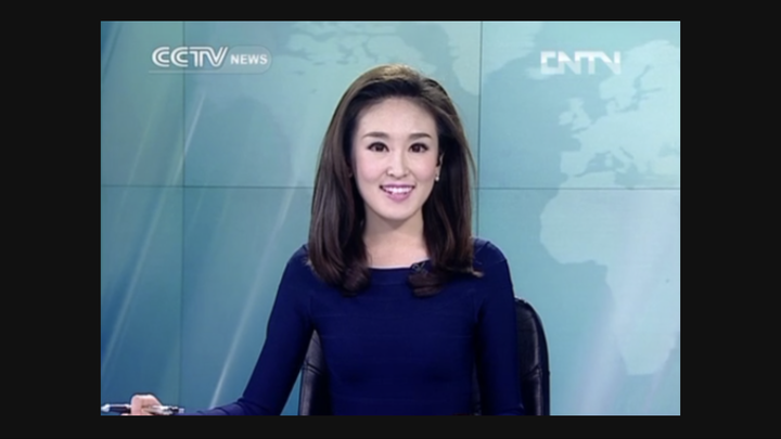 一般主持今日亚洲和china24.人也挺漂亮的
