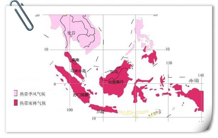 印尼和马来西亚的气候条件同属于热带雨林气候,温度高,湿度大,降雨多