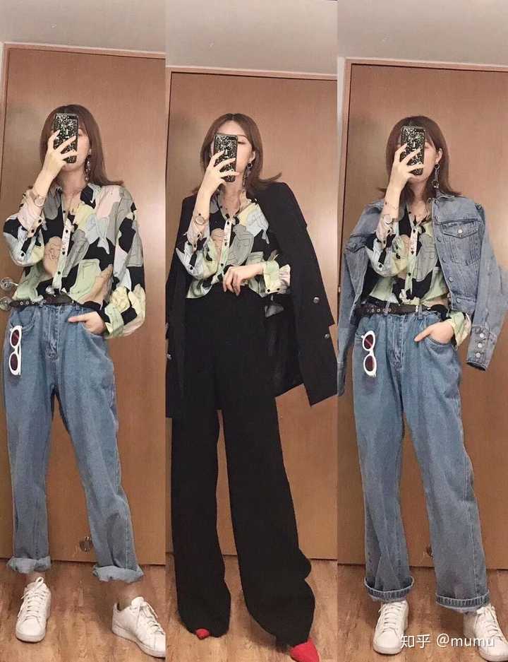 港风衬衫搭配,不会搭花衬衫可以看看啦
