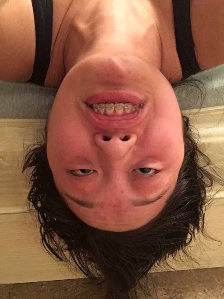 看了这张自拍我都想打死自己!
