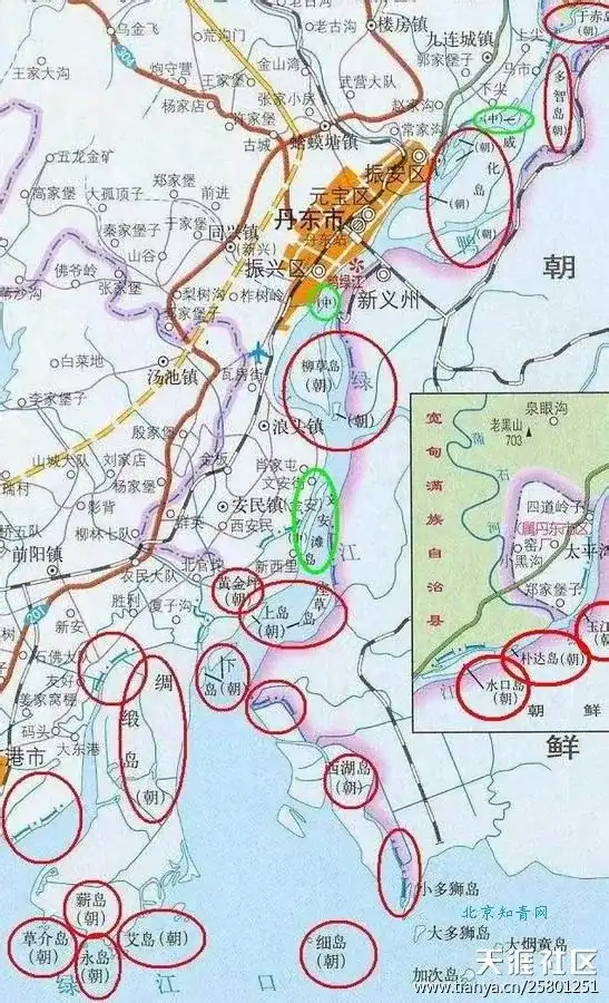 是否有可能逐渐拿回鸭绿江口?