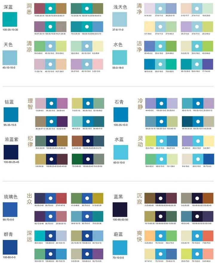蓝色色系