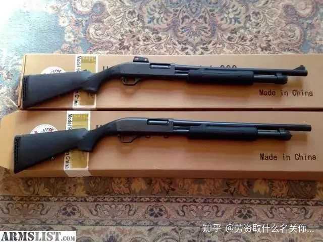 图为国产雄鹰981霰弹枪,与m870比较相似