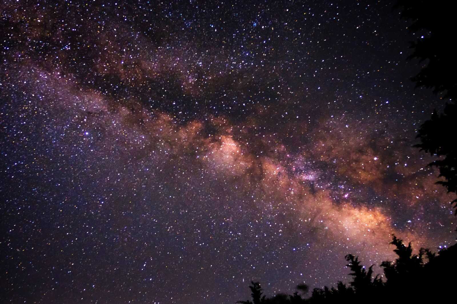 夜晚,我喜欢聆听星星,它们就像五亿个小铃铛一样