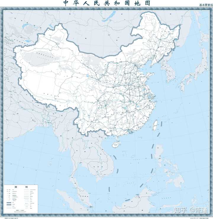 中国地图高清版,县级包含在内,知乎大神谁有?