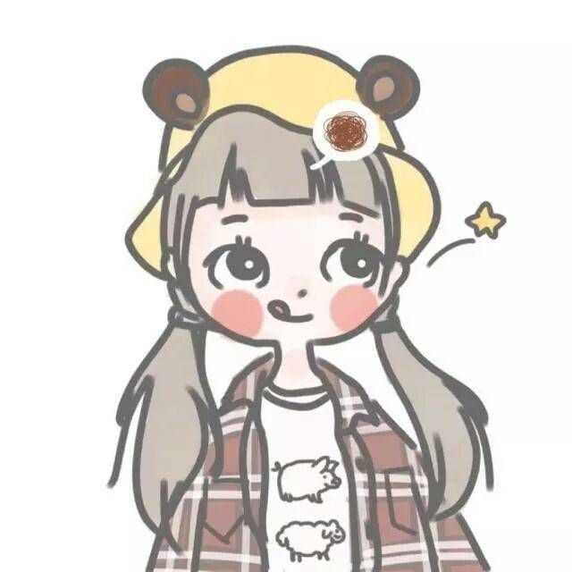 有哪些动漫闺蜜头像无水印?