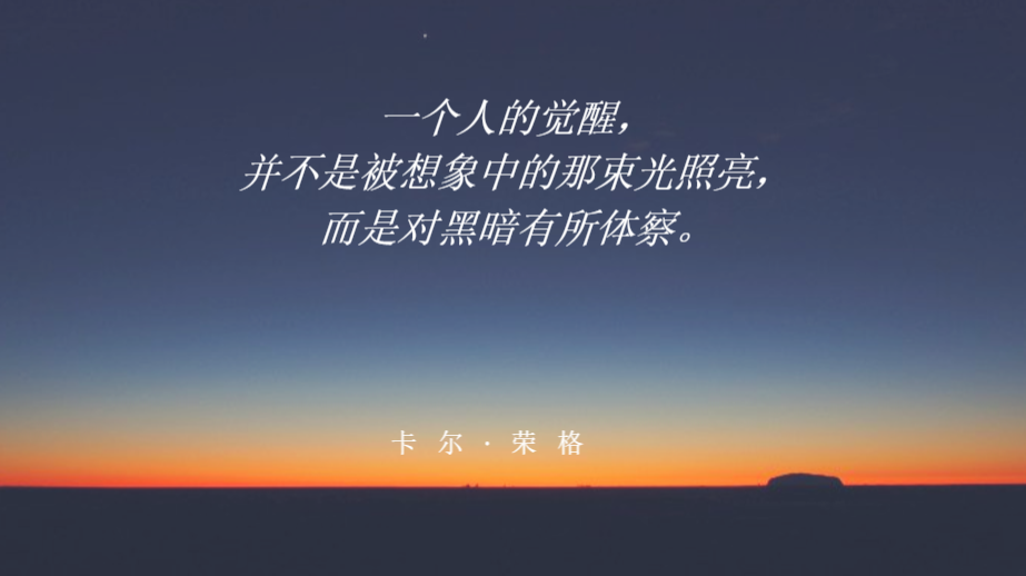 卡尔·荣格#心理话