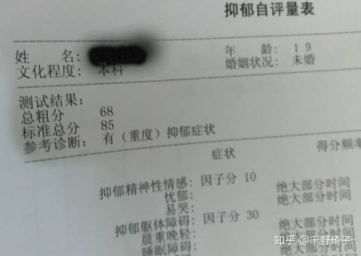 抑郁症的表现有什么?