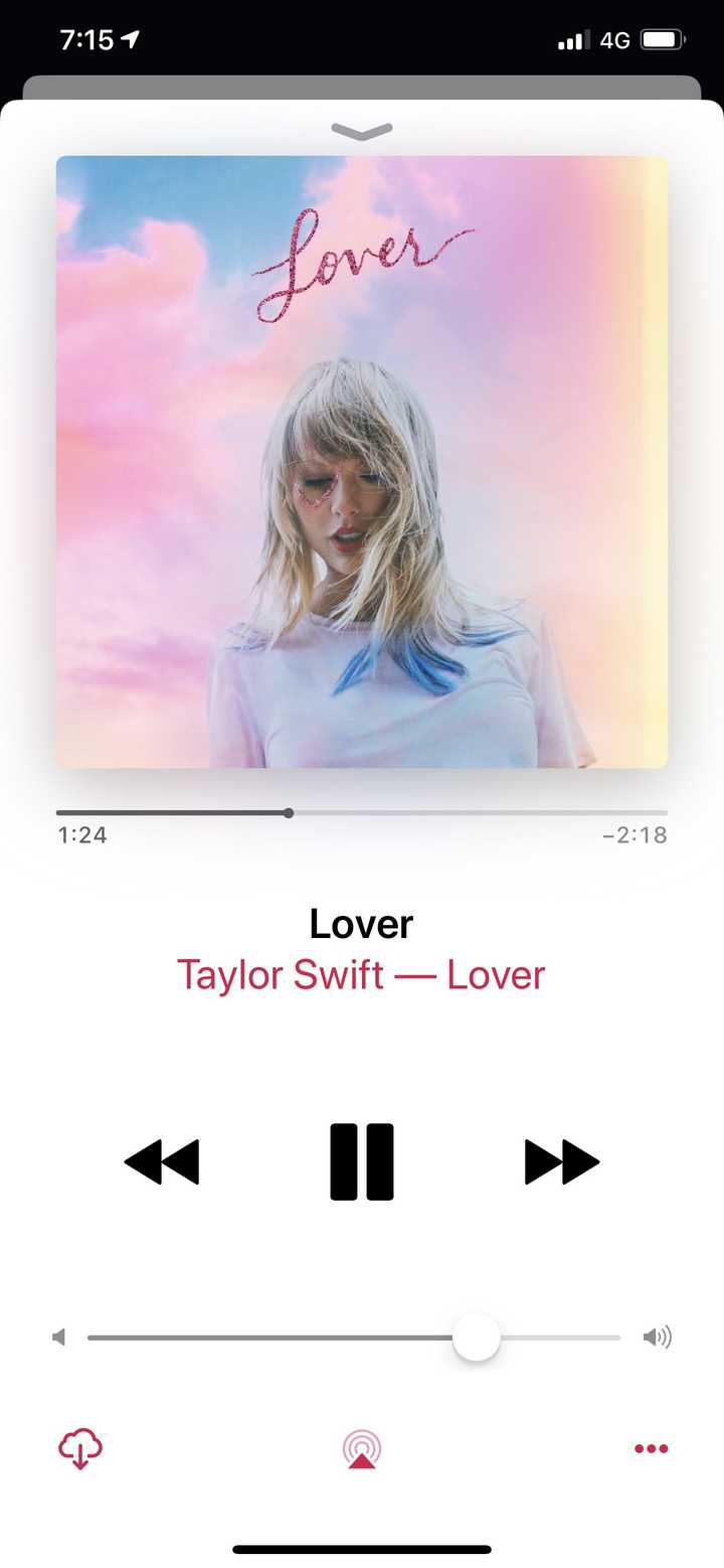 泰勒斯威夫特新专辑 lover应该从哪个音乐软件买?