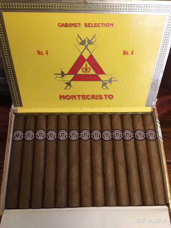 西格雪茄 的想法: 蒙特4号 montecristo no.4尺寸:129